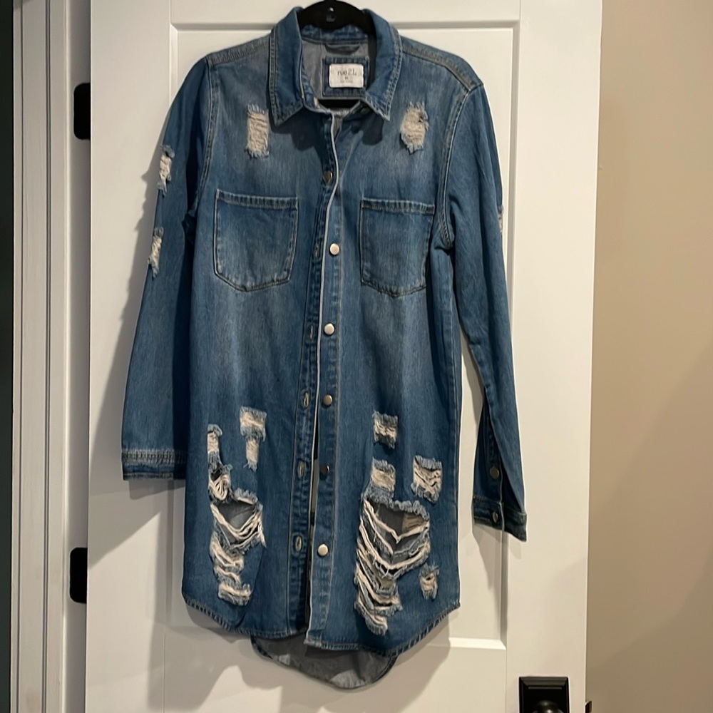 Ripped Denim jacket